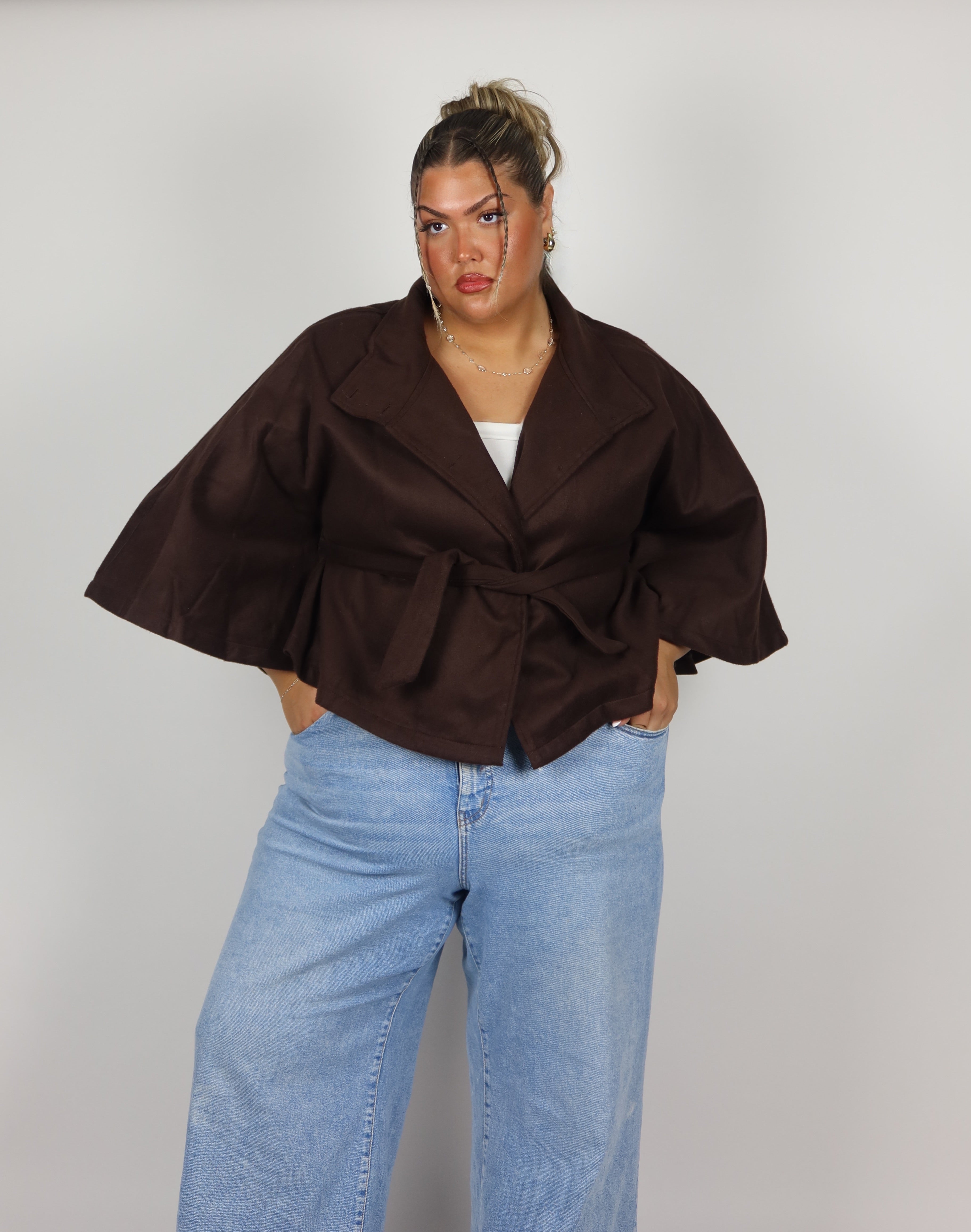 Brown Collard Cape image 1
